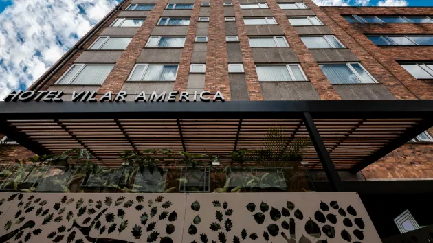 Fachda de hotel en Chapinero