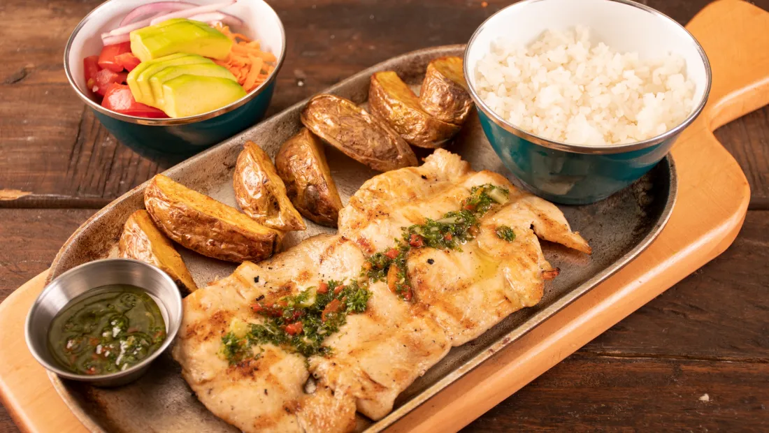 Pollo a la parrilla