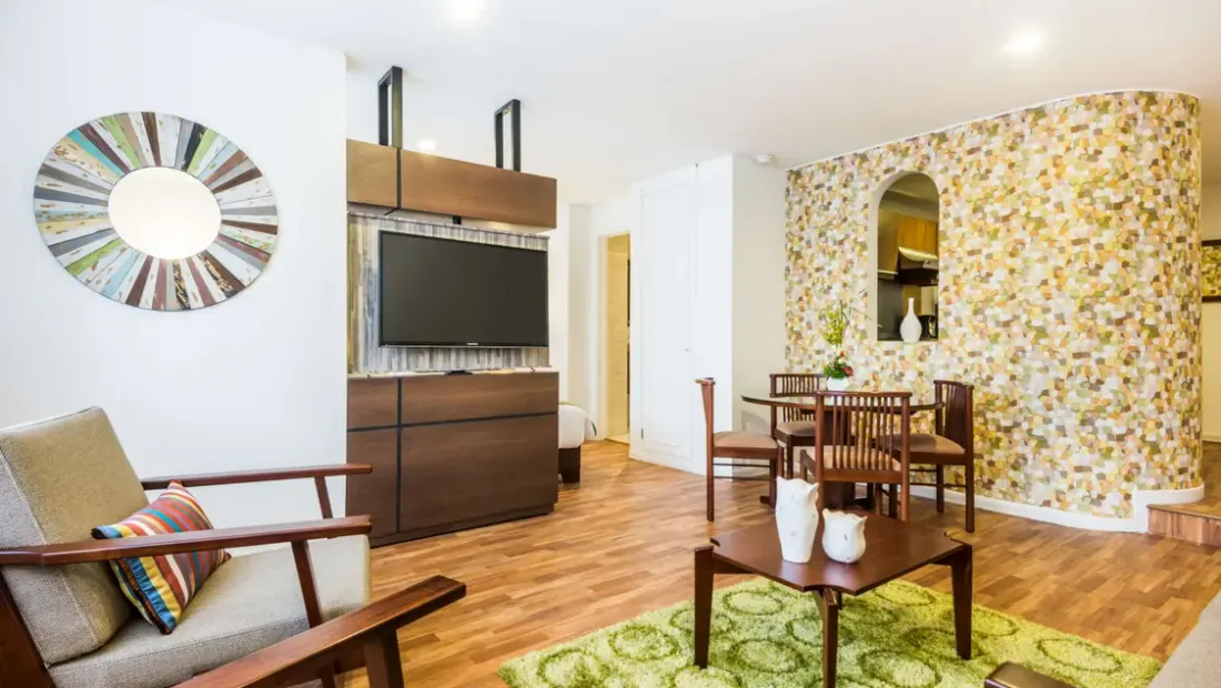 Suite con sala y comedor
