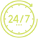 Icono recepción 24 horas